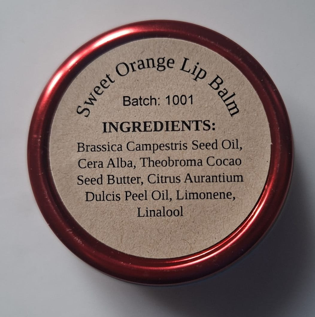Sweet Orange Beeswax Lipbalm
